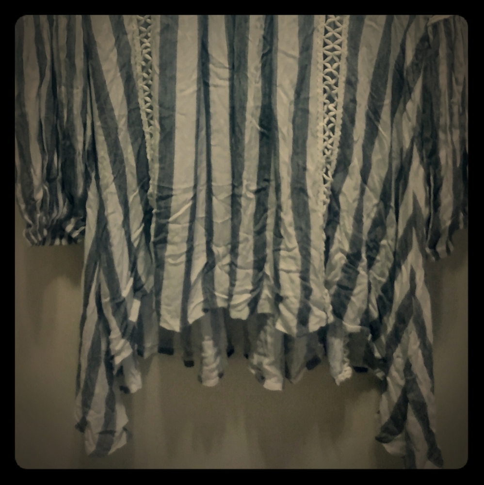 Linen striped shirt